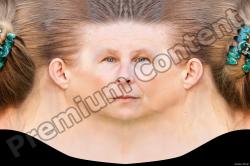 Female head texture